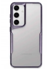 Mey İthalat®  Samsung Galaxy S24 Kılıf Boyi Silikon Kapak - Derin Mor