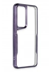 Mey İthalat®  Samsung Galaxy S24 Kılıf Boyi Silikon Kapak - Derin Mor