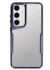 Mey İthalat®  Samsung Galaxy S24 Kılıf Boyi Silikon Kapak - Lacivert