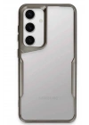 Mey İthalat®  Samsung Galaxy S24 Kılıf Boyi Silikon Kapak - Titan Gri
