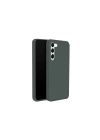 Mey İthalat®  Samsung Galaxy S24 Kılıf First Silikon - Koyu Yeşil