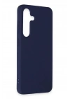 Mey İthalat®  Samsung Galaxy S24 Kılıf First Silikon - Lacivert