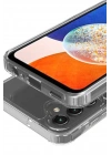 Mey İthalat®  Samsung Galaxy S24 Kılıf Magneticsafe Şeffaf Silikon - Şeffaf