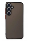 Mey İthalat®  Samsung Galaxy S24 Kılıf Montreal Silikon Kapak - Siyah