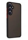 Mey İthalat®  Samsung Galaxy S24 Kılıf Montreal Silikon Kapak - Siyah