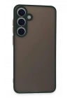 Mey İthalat®  Samsung Galaxy S24 Kılıf Montreal Silikon Kapak - Yeşil