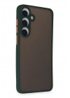 Mey İthalat®  Samsung Galaxy S24 Kılıf Montreal Silikon Kapak - Yeşil