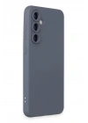 Mey İthalat®  Samsung Galaxy S24 Kılıf Nano içi Kadife Silikon - Gri