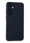 Mey İthalat®  Samsung Galaxy S24 Kılıf Nano içi Kadife Silikon - Lacivert