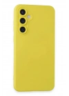 Mey İthalat®  Samsung Galaxy S24 Kılıf Nano içi Kadife Silikon - Sarı