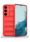 Mey İthalat®  Samsung Galaxy S24 Kılıf Optimum Silikon - Kırmızı