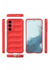 Mey İthalat®  Samsung Galaxy S24 Kılıf Optimum Silikon - Kırmızı