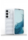 Mey İthalat®  Samsung Galaxy S24 Kılıf Optimum Silikon - Krem