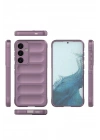 Mey İthalat®  Samsung Galaxy S24 Kılıf Optimum Silikon - Mor