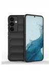 Mey İthalat®  Samsung Galaxy S24 Kılıf Optimum Silikon - Siyah