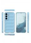 Mey İthalat®  Samsung Galaxy S24 Kılıf Optimum Silikon - Sky Blue