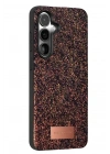 Mey İthalat®  Samsung Galaxy S24 Plus Bright Simli Kapak - Derin Mor
