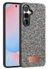 Mey İthalat®  Samsung Galaxy S24 Plus Bright Simli Kapak - Gold