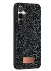 Mey İthalat®  Samsung Galaxy S24 Plus Bright Simli Kapak - Siyah