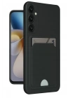 Mey İthalat®  Samsung Galaxy S24 Plus Kelvin Kartvizitli Silikon - Siyah