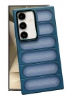 Mey İthalat®  Samsung Galaxy S24 Plus Kılıf Airmax Silikon Kapak - Lacivert