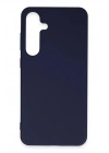 Mey İthalat®  Samsung Galaxy S24 Plus Kılıf First Silikon - Lacivert
