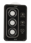 Mey İthalat®  Samsung Galaxy S24 PVD Metal Kamera Lens - Titan Gri