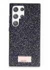 Mey İthalat®  Samsung Galaxy S24 Ultra Bright Simli Kapak - Siyah