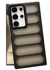 Mey İthalat®  Samsung Galaxy S24 Ultra Kılıf Airmax Silikon Kapak - Siyah