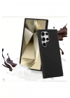 Mey İthalat®  Samsung Galaxy S24 Ultra Kılıf First Silikon - Koyu Yeşil