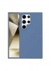 Mey İthalat®  Samsung Galaxy S24 Ultra Kılıf First Silikon - Mavi