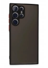 Mey İthalat®  Samsung Galaxy S24 Ultra Kılıf Montreal Silikon Kapak - Siyah