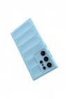 Mey İthalat®  Samsung Galaxy S24 Ultra Kılıf Optimum Silikon - Sky Blue