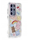 Mey İthalat®  Samsung Galaxy S24 Ultra Kılıf Reflexion Desenli Kapak - Desen 4