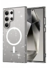 Mey İthalat®  Samsung Galaxy S24 Ultra Kılıf Star Magsafe Kapak - Siyah