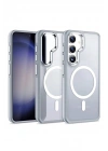 Mey İthalat®  Samsung Galaxy S24 Winner Magsafe Kapak - Gri