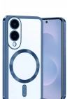 Mey İthalat®  Samsung Galaxy S25 Edge Kross Magneticsafe Kapak - Sierra Blue