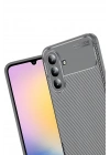 Mey İthalat®  Samsung Galaxy S25 FE Auto Focus Karbon Kapak - Gri