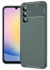 Mey İthalat®  Samsung Galaxy S25 FE Auto Focus Karbon Kapak - Koyu Yeşil
