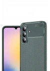 Mey İthalat®  Samsung Galaxy S25 FE Auto Focus Karbon Kapak - Koyu Yeşil