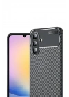 Mey İthalat®  Samsung Galaxy S25 FE Auto Focus Karbon Kapak - Siyah
