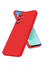 Mey İthalat®  Samsung Galaxy S25 FE First Silikon - Kırmızı