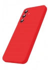 Mey İthalat®  Samsung Galaxy S25 FE First Silikon - Kırmızı