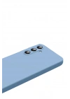 Mey İthalat®  Samsung Galaxy S25 FE First Silikon - Mavi
