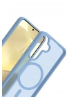 Mey İthalat®  Samsung Galaxy S25 FE Jota Magsafe Kapak - Açık Mavi