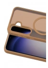 Mey İthalat®  Samsung Galaxy S25 FE Jota Magsafe Kapak - Çöl Titanyum
