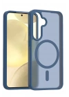 Mey İthalat®  Samsung Galaxy S25 FE Jota Magsafe Kapak - Lacivert