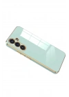 Mey İthalat®  Samsung Galaxy S25 FE Volet Silikon - Açık Yeşil
