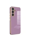 Mey İthalat®  Samsung Galaxy S25 FE Volet Silikon - Mor