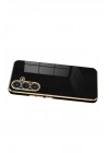 Mey İthalat®  Samsung Galaxy S25 FE Volet Silikon - Siyah